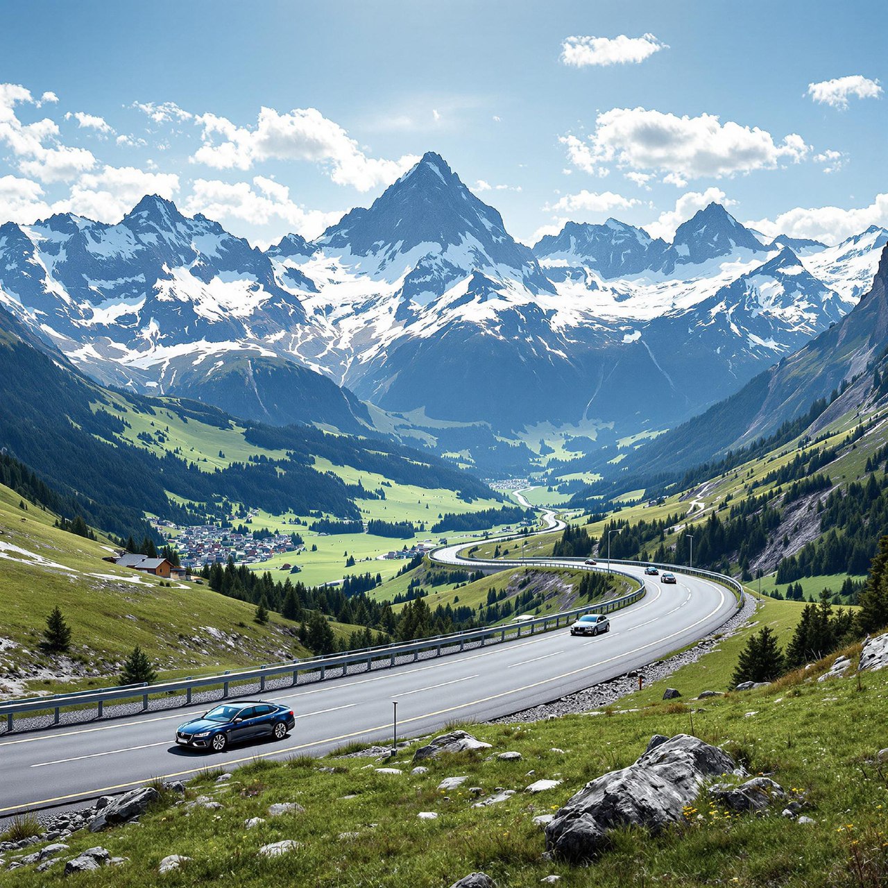 Schweizer Autobahn